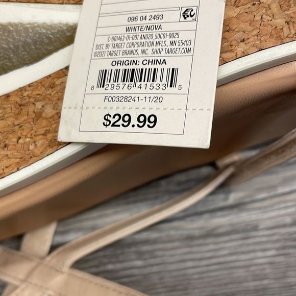 A New Day Women's Nova Sporty Cork Platform Sandals - Picture 9 of 9